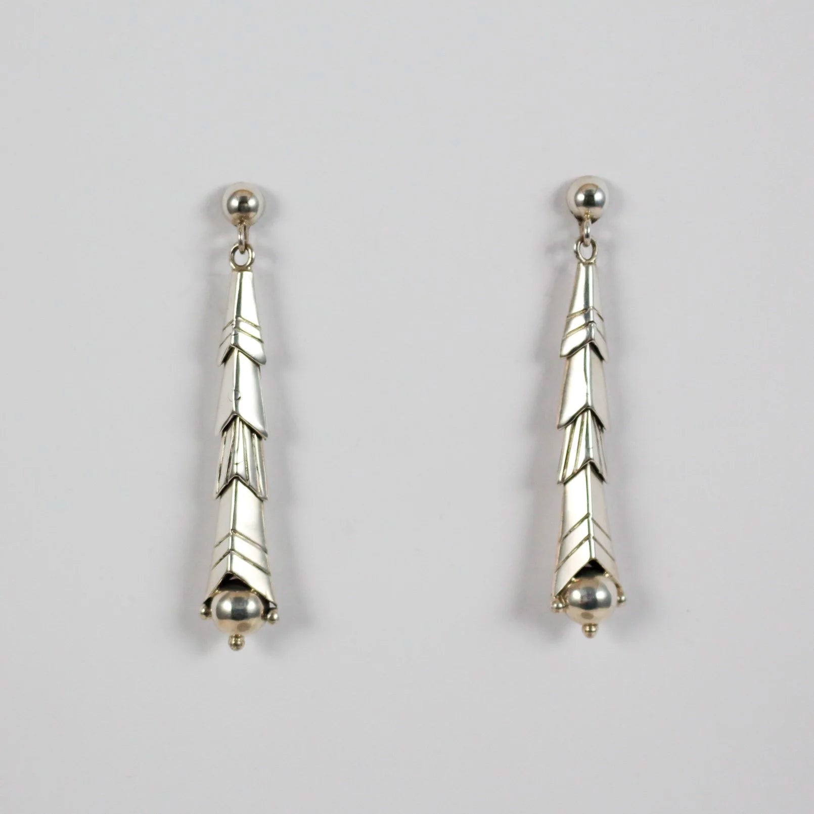 William Spratling - Deco Arrows Earrings