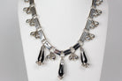 William Spratling - Cascabels Necklace with Obsidian Drops
