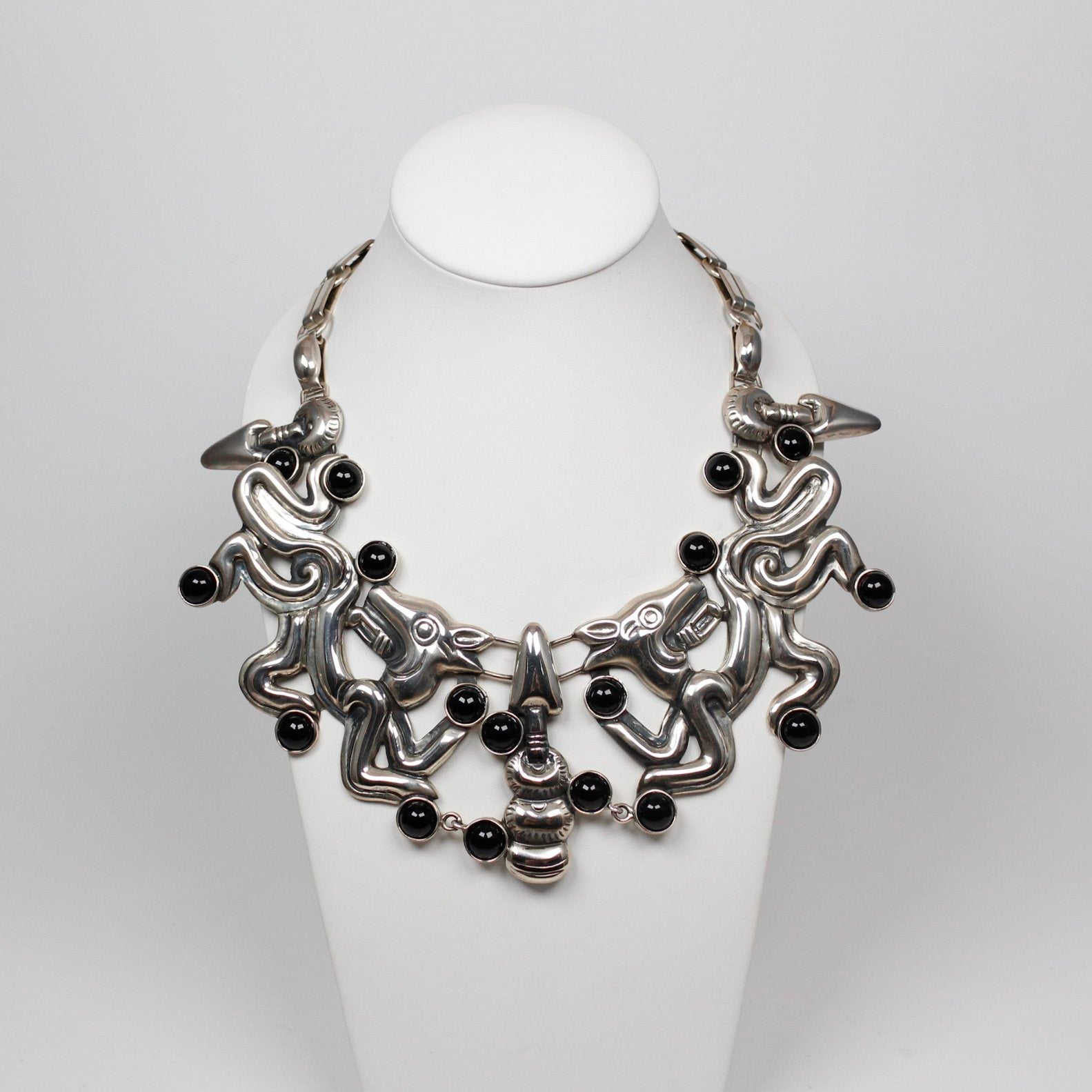 William Spratling - Double Jaguar collar