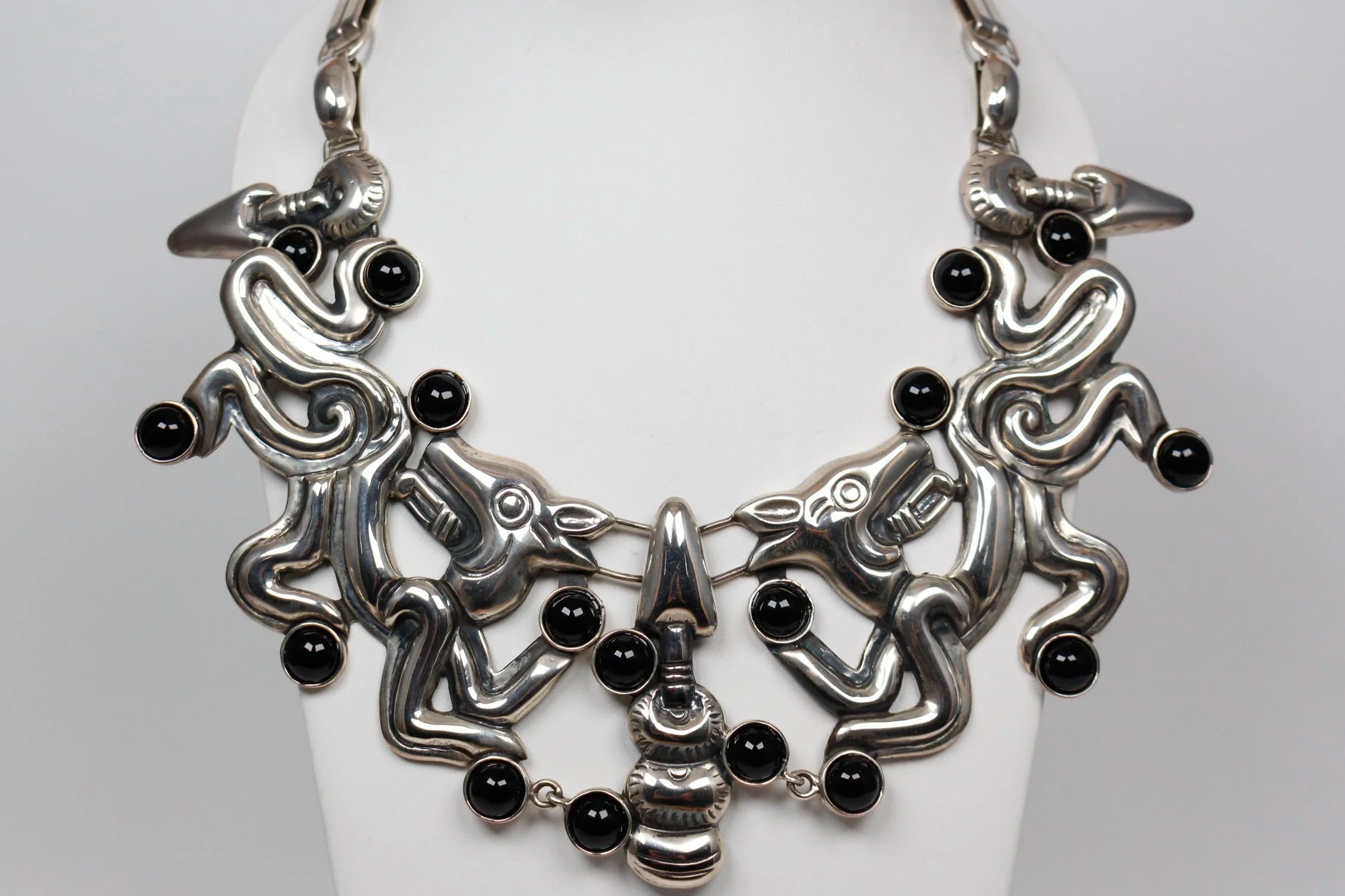 William Spratling - Double Jaguar collar