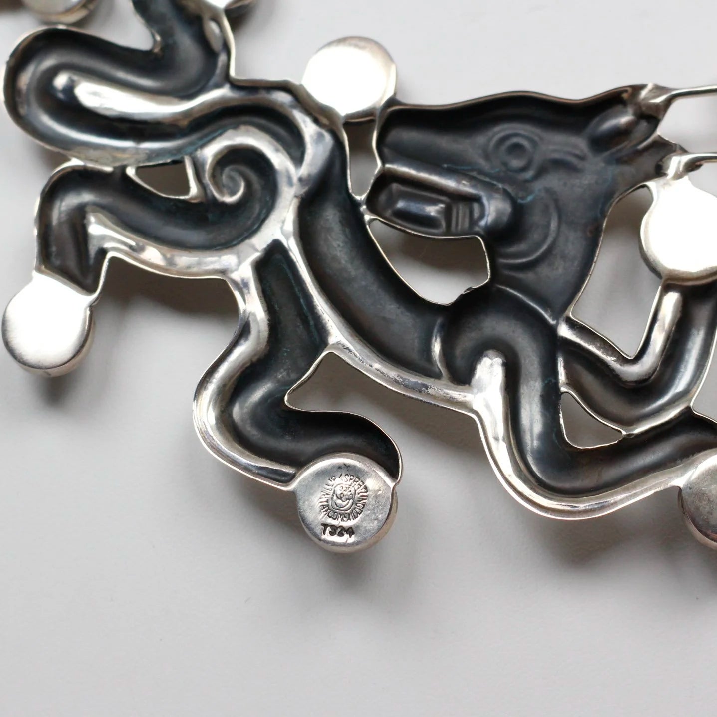 William Spratling - Double Jaguar collar
