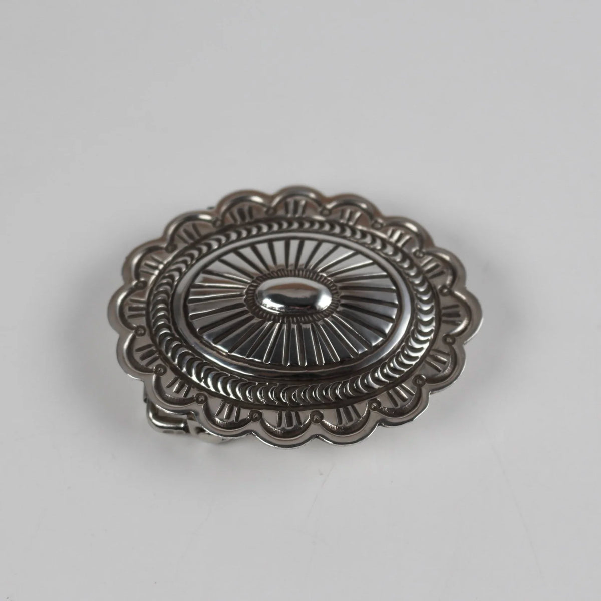 Stamped Navajo Buckle