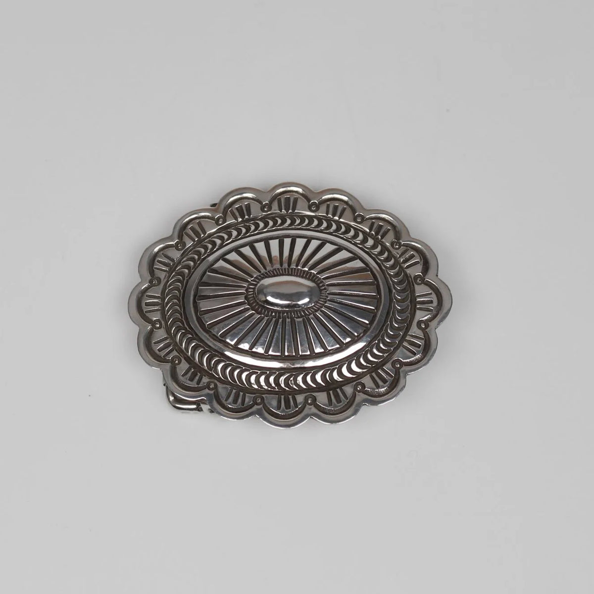 Stamped Navajo Buckle
