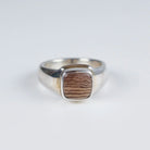 Sebastian Cilento - Classic Signet Ring - Hells Canyon Petrified Wood