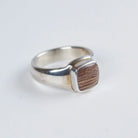 Sebastian Cilento - Classic Signet Ring - Hells Canyon Petrified Wood