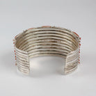 Zuni Coral Petit Point - Needle Work Cuff