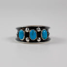 Navajo Shadowbox Turquoise Band