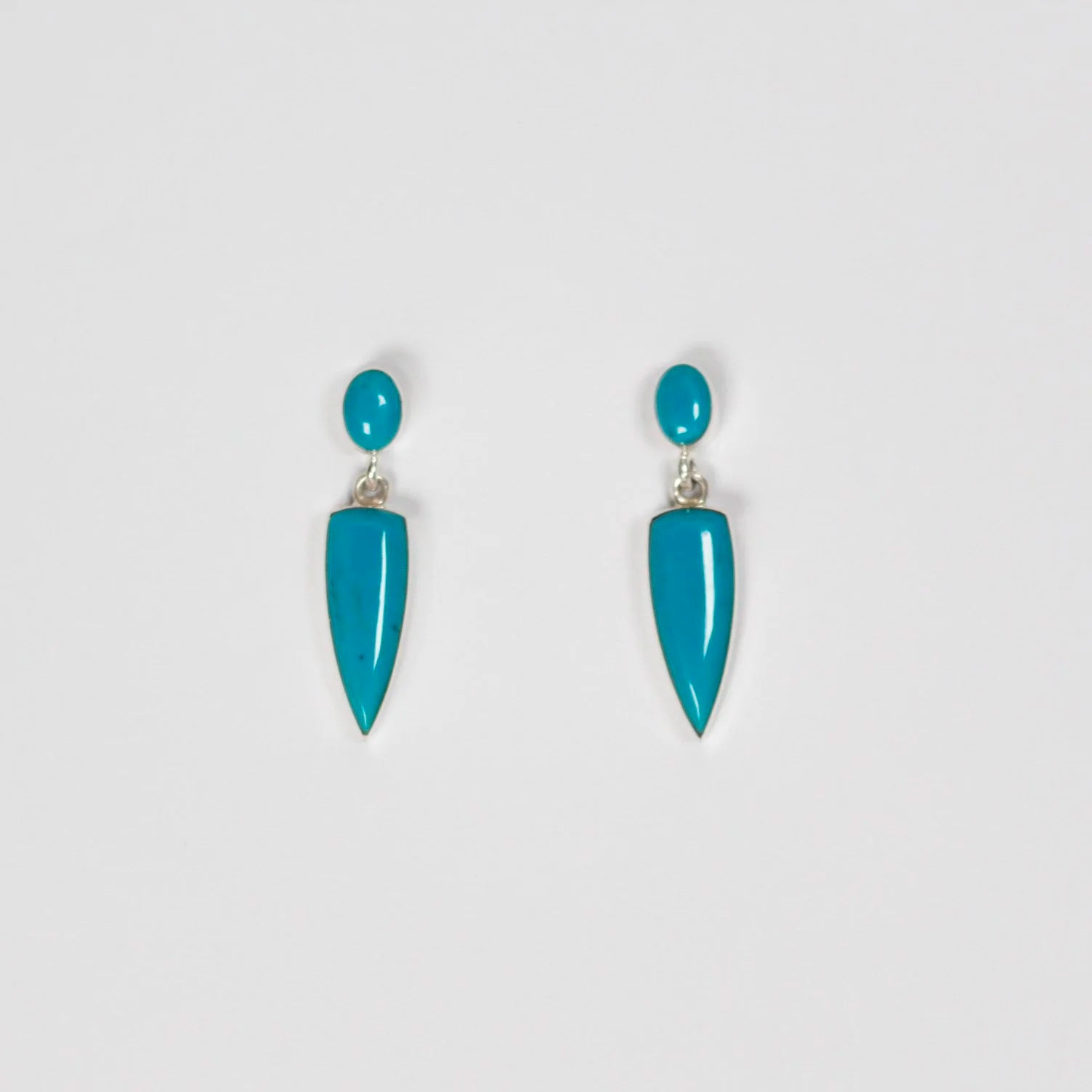 Zuni Turquoise drop earrings