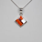 Inlay Modernist Pendant