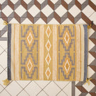 Crystal rug 23" x 16" by Julia Livingstone