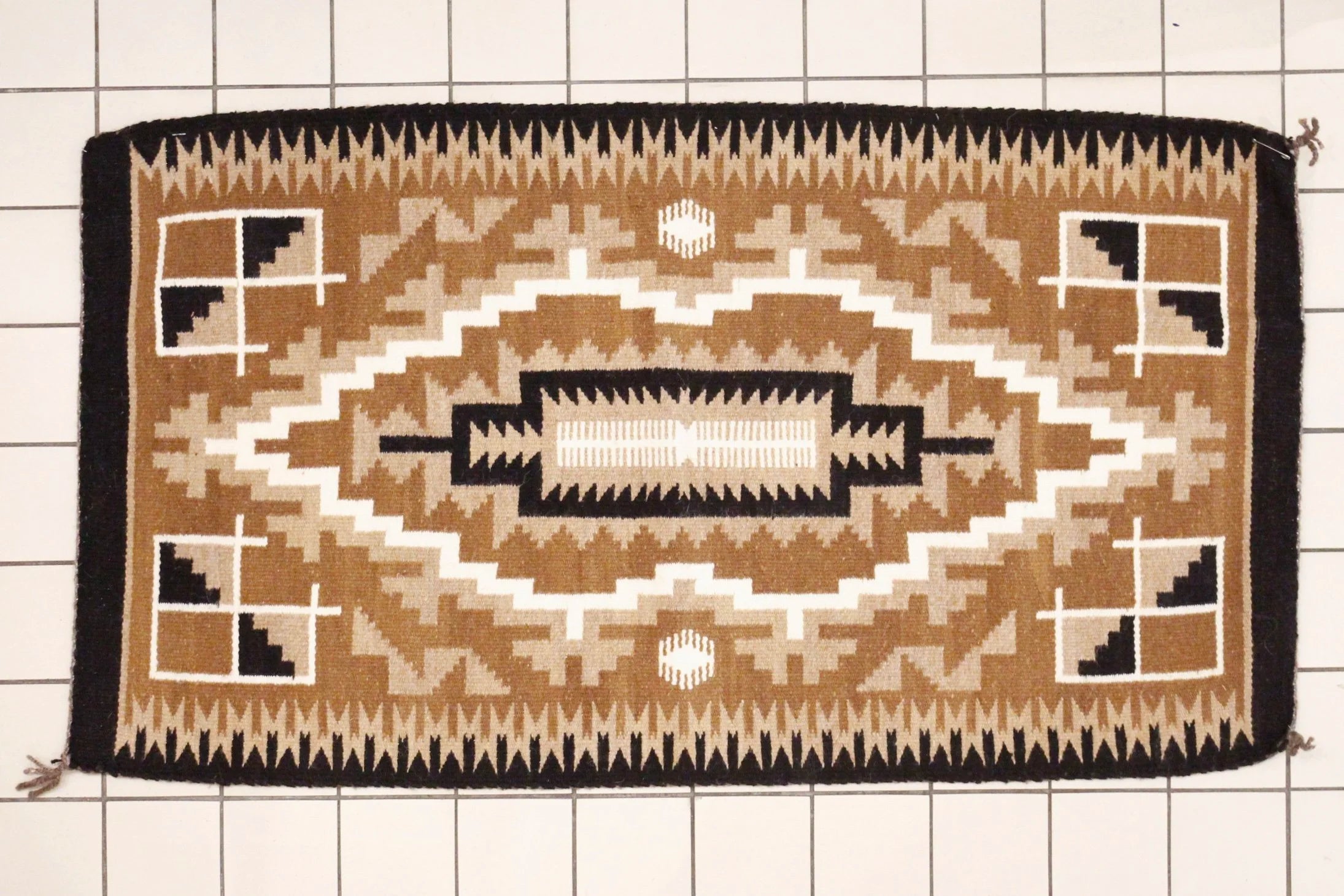 Two Grey Hills Rug by Rena Charley 41" x 23"