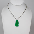Sebastian Cilento - Burmese Jade "Maya" Pendant