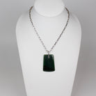 Sebastian Cilento - Jade & Sterling "Maya" Pendant