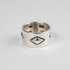 Sebastian Cilento - Triple Diamond Repoussé Band
