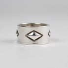 Sebastian Cilento - Triple Diamond Repoussé Band
