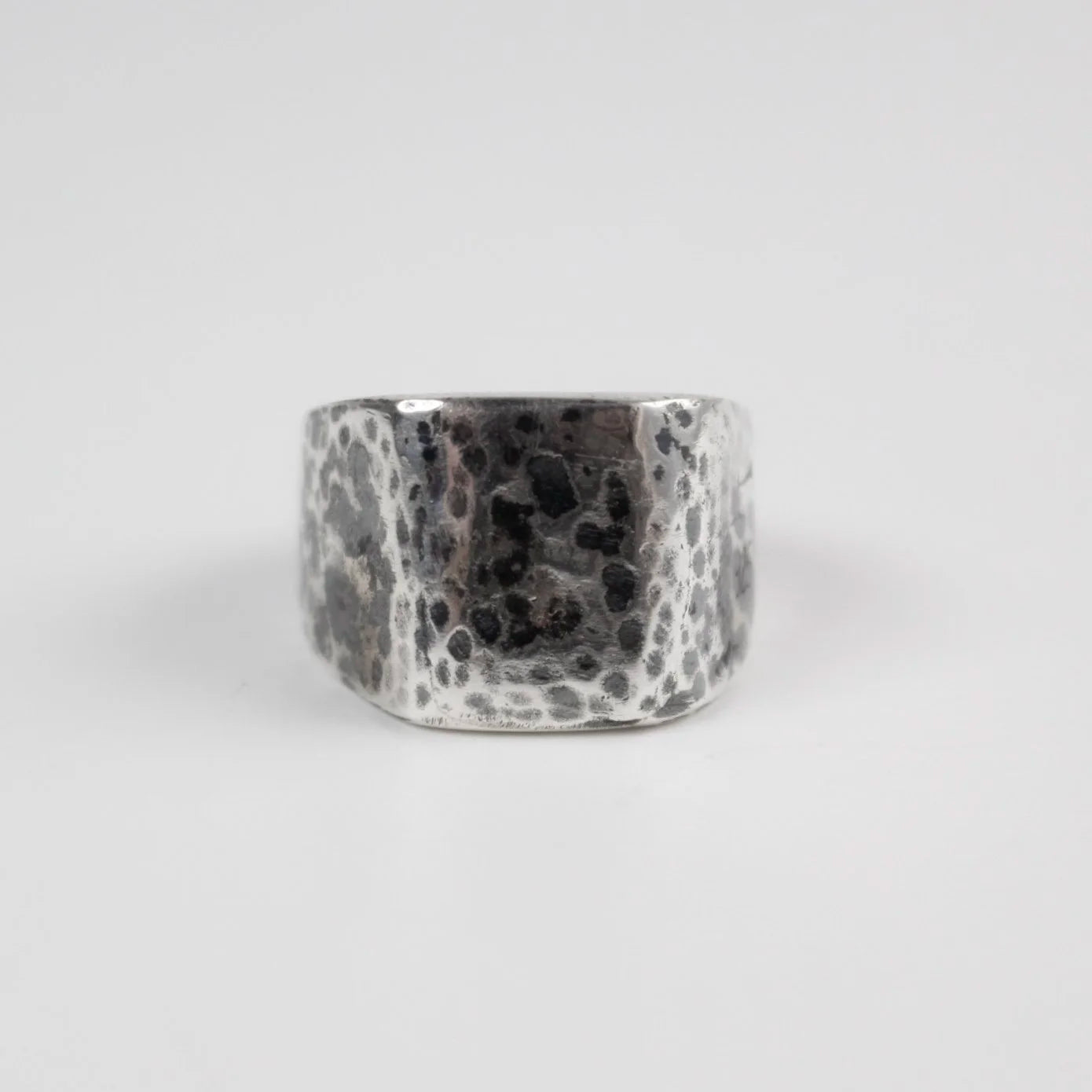 Gon Martin - Hammered Square Signet