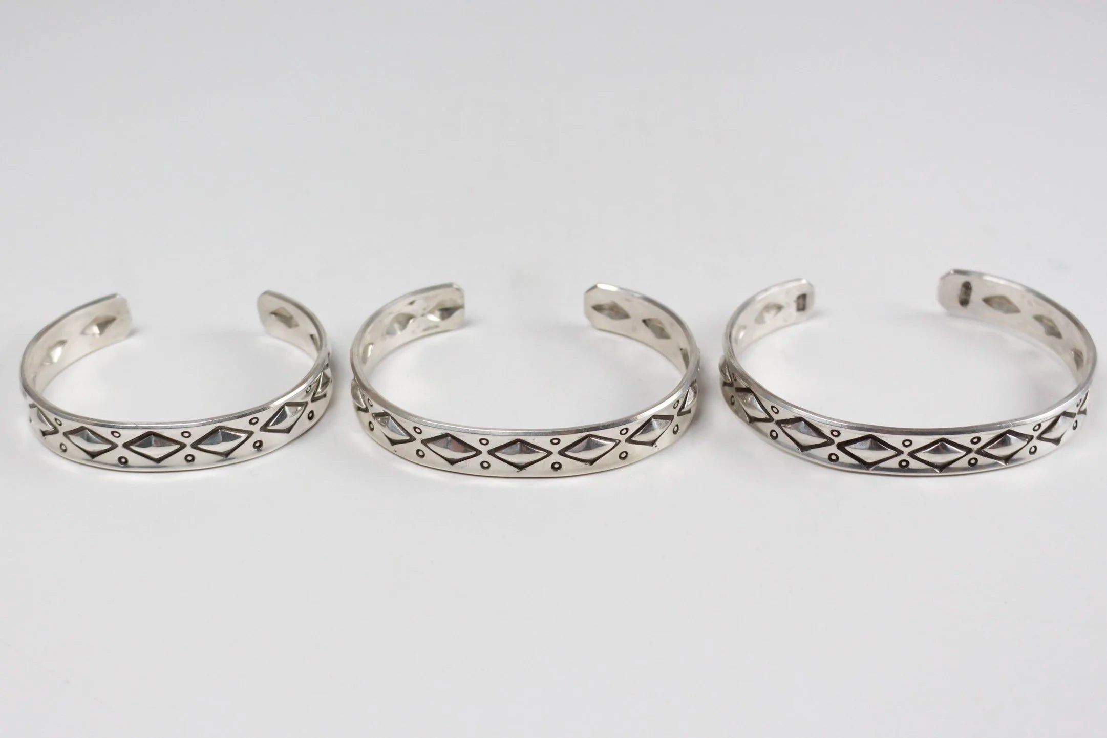 Sebastian Cilento - Diamonds and Circles Cuff