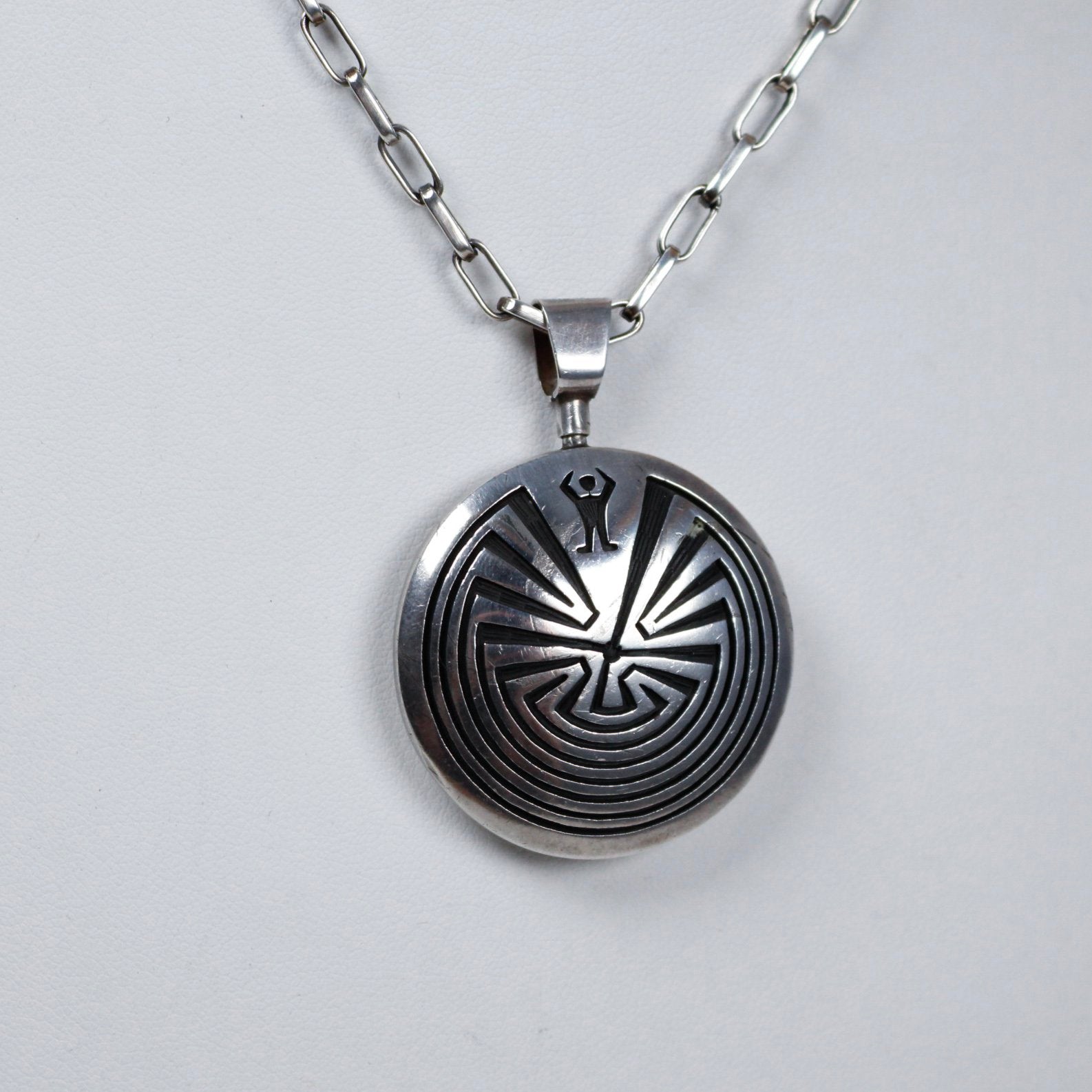Vintage Hopi Double Sided Pendant