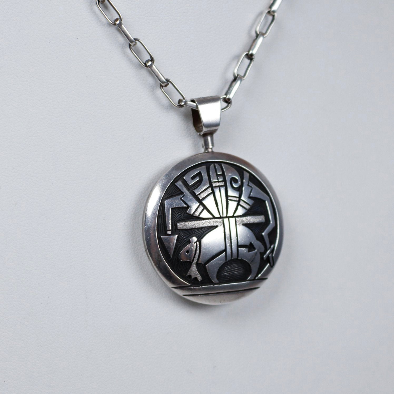 Vintage Hopi Double Sided Pendant