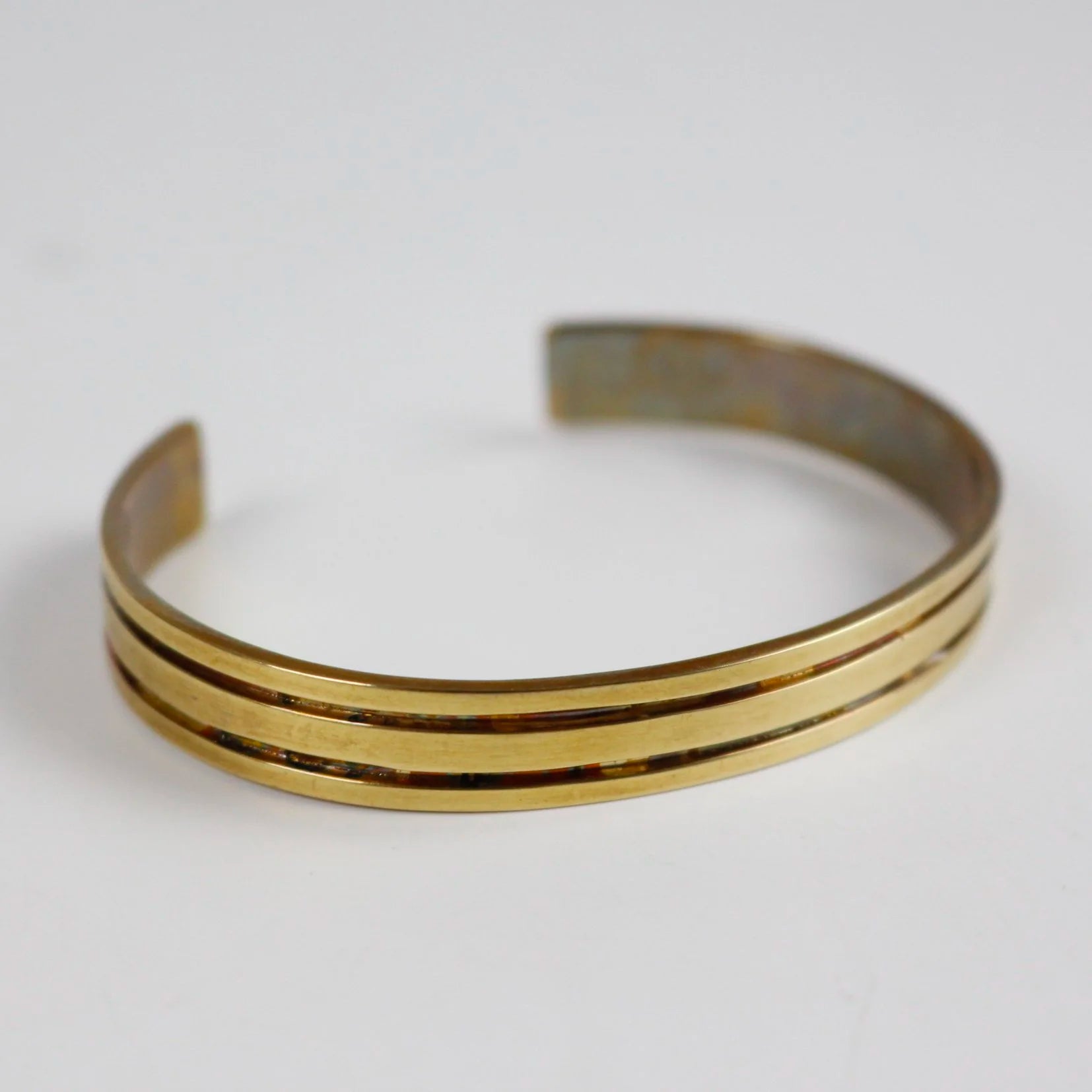 B.C. for South West Trader - Double Line Cuff - Brass