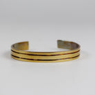 B.C. for South West Trader - Double Line Cuff - Brass