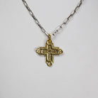 B.C. for South West Trader - Maya Cross - Brass Nano-plated