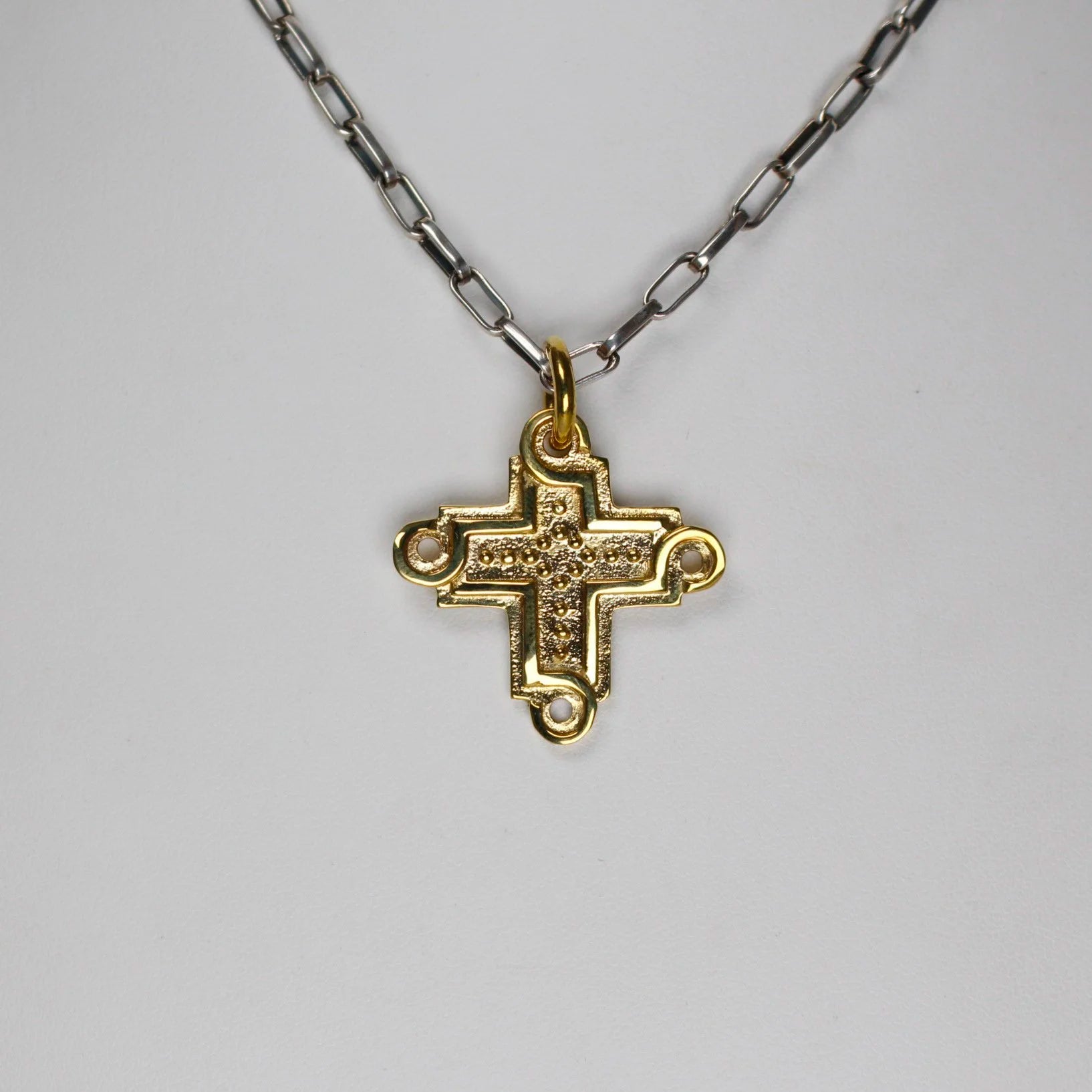 B.C. for South West Trader - Maya Cross - Brass Nano-plated