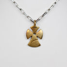 B.C. for South West Trader - Small Pueblo Angel Cross - Brass Weathered Finish
