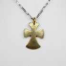 B.C. for South West Trader - Angel Wing Cross - Brass Weathered