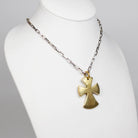 B.C. for South West Trader - Angel Wing Cross - Brass Weathered