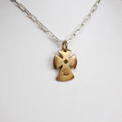 B.C. for South West Trader - Small Pueblo Angel Cross - Brass Weathered Finish