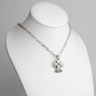 B.C. for South West Trader - Small Pueblo Angle Cross - Sterling Weathered Finish