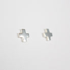 B.C. for South West Trader - Plains Star Earrings - Matte Brushed Silver