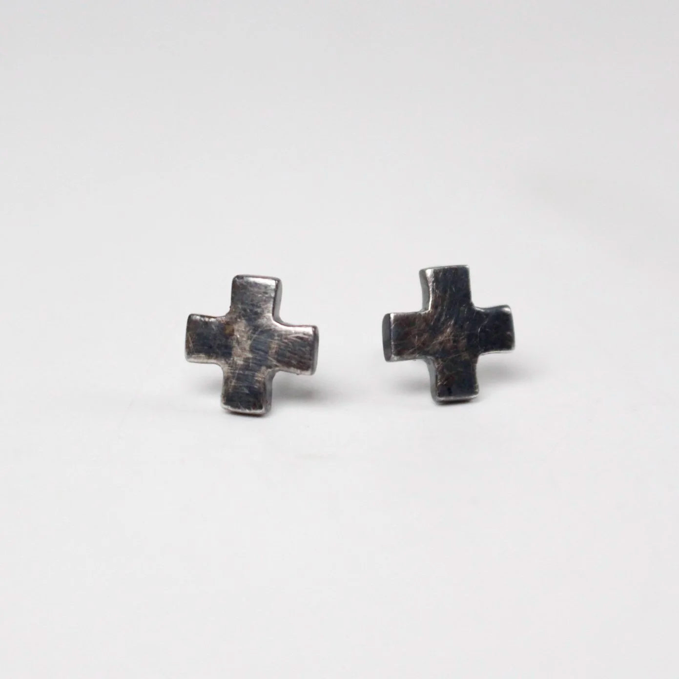 B.C. for South West Trader - Plains Star Earrings - Oxidised Silver