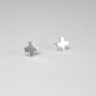 B.C. for South West Trader - Plains Star Earrings - Matte Brushed Silver