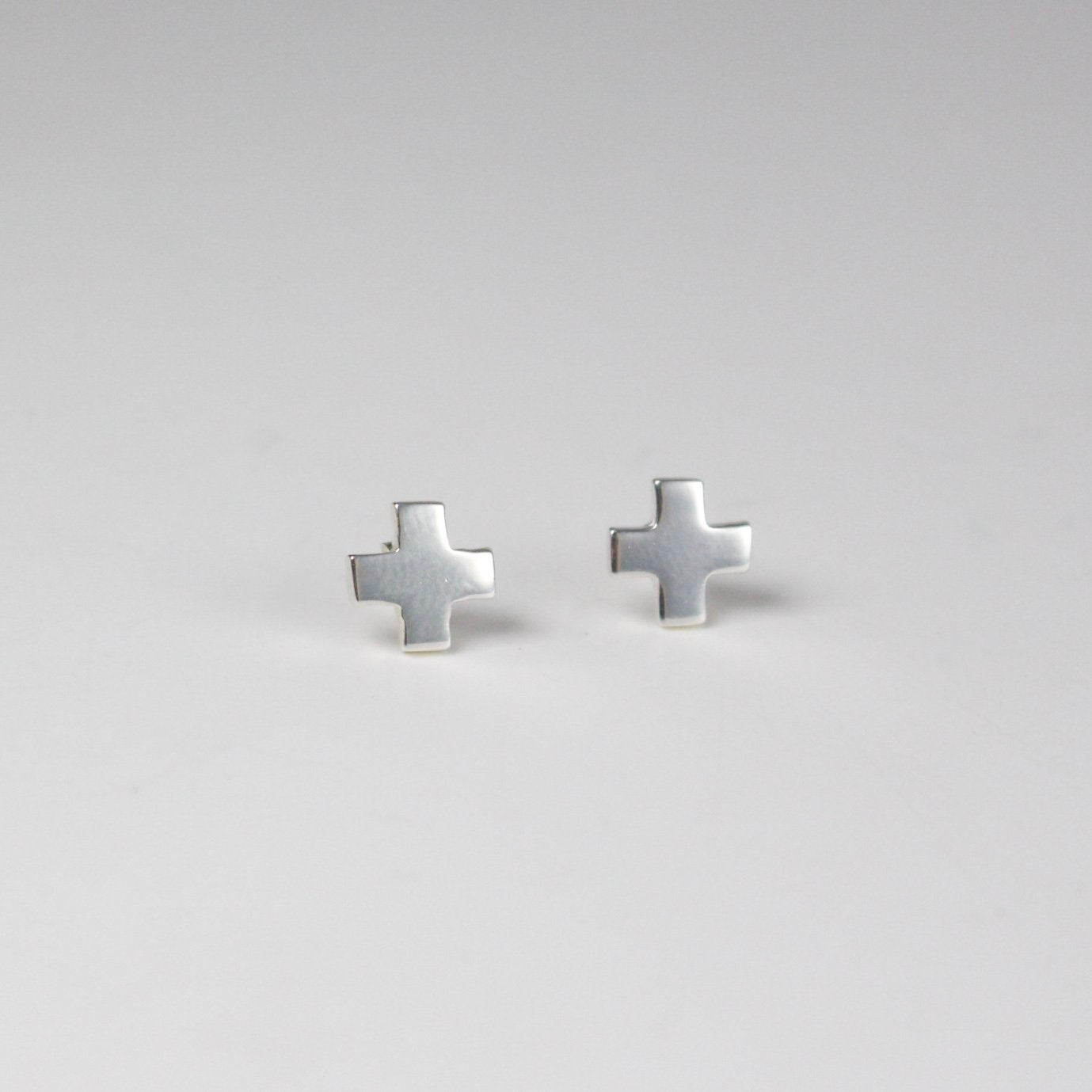 B.C. for South West Trader - Plains Star Earrings - Matte Brushed Silver