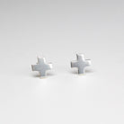 B.C. for South West Trader - Plains Star Earrings - Matte Brushed Silver