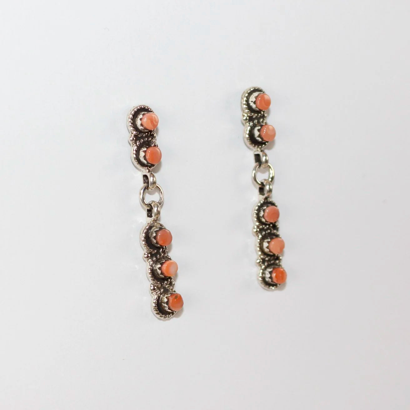 Zuni Pink Coral Drops