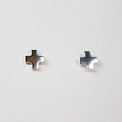 B.C. for South West Trader - Plains Star earrings - Silver Polished