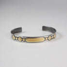 B.C. for South West Trader - Brass Diamonds Cuff - Oxidised