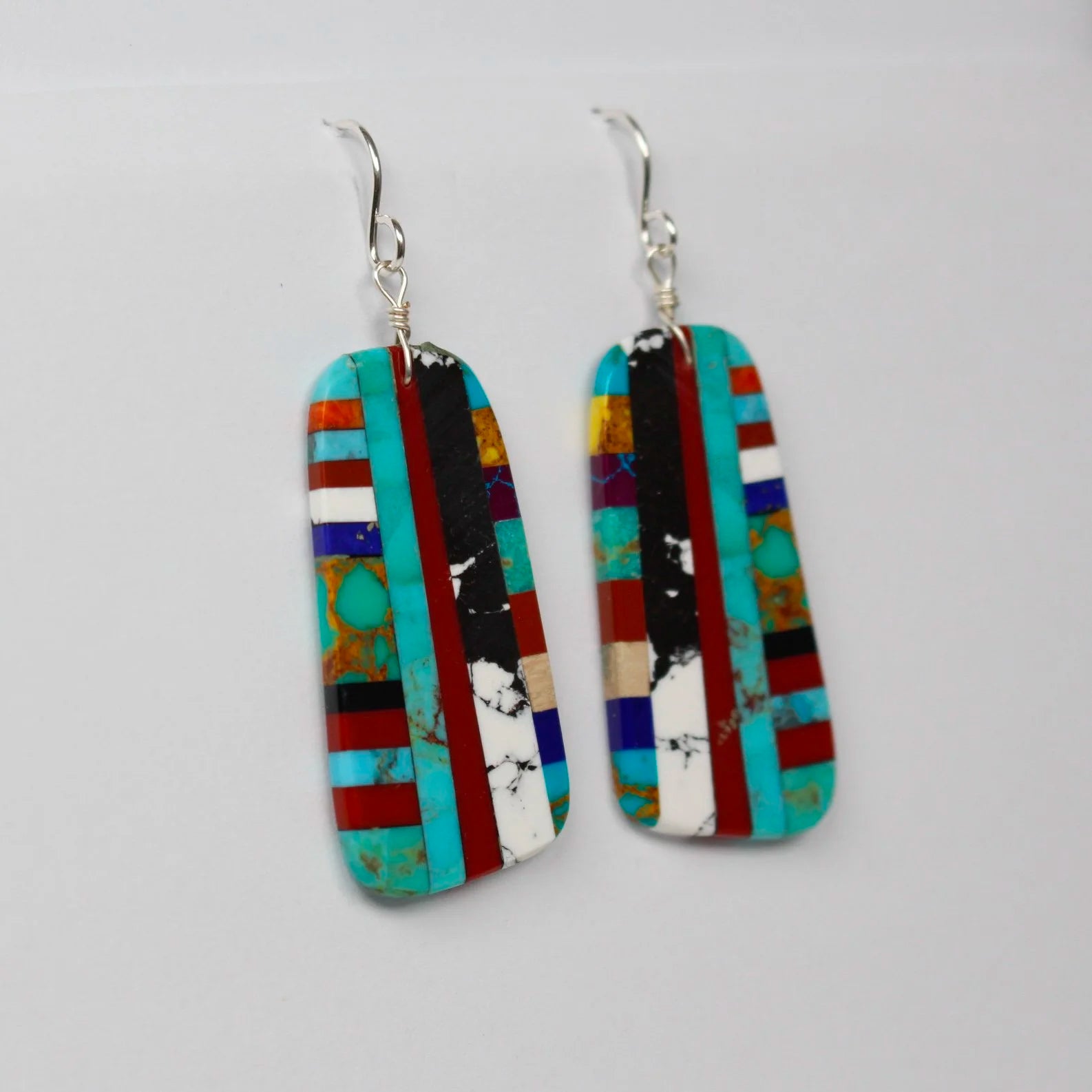 Kewa Mosaic Tab Earrings