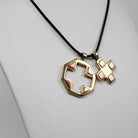B.C. for South West Trader - South West Trader Cross Dog Tags - Copper on Brass