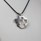 B.C. for South West Trader - South West Trader Cross Dog Tags - Silver Engraved