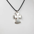 B.C. for South West Trader - Angel Wing Cross - Silver Engraved
