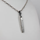 Gon Martin - Sterling Ingot Plank Pendant