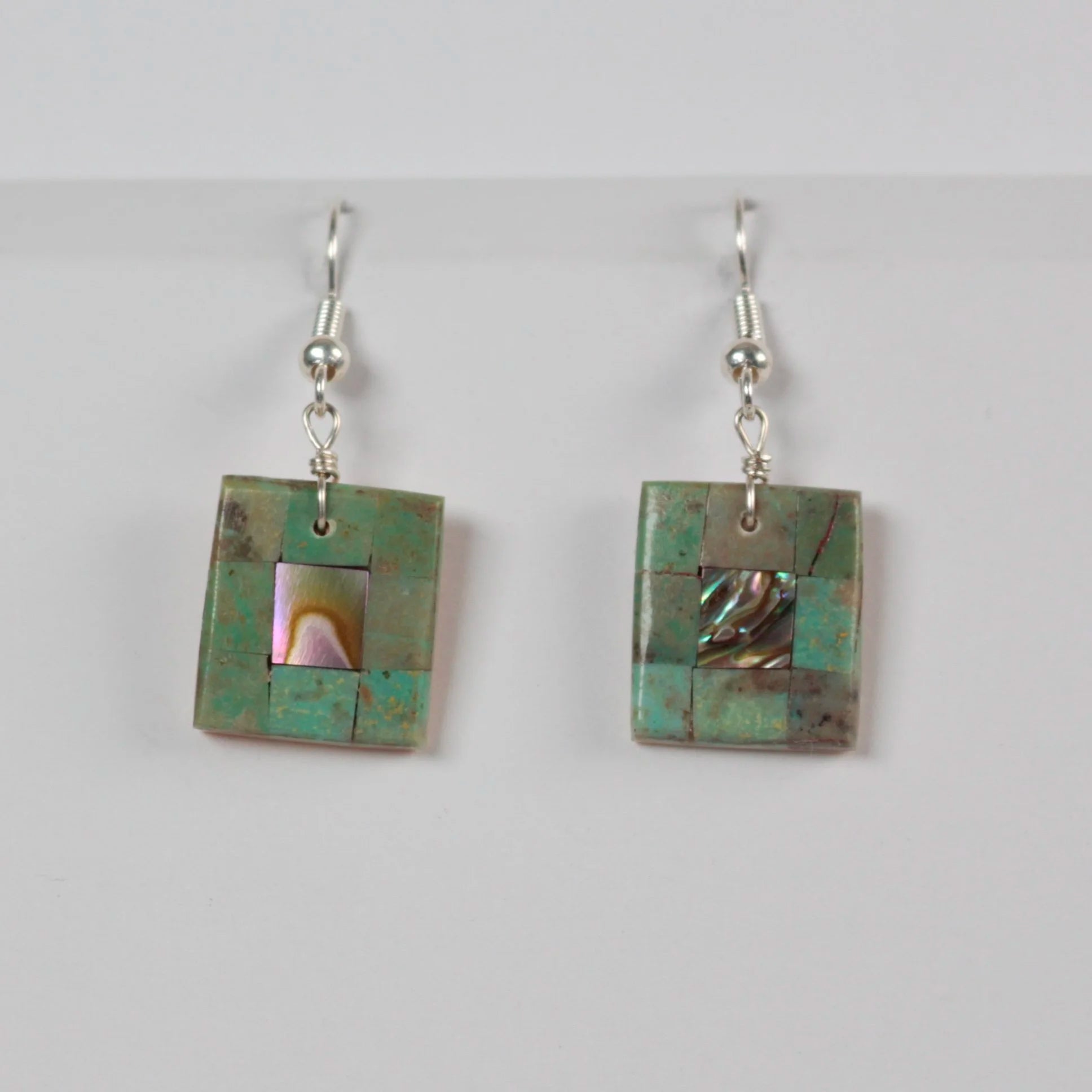 Kewa Turquoise & Mother of Pearl Earrings