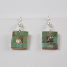 Kewa Turquoise & Mother of Pearl Earrings