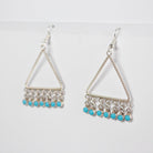 Zuni Triangular Turquoise Drops