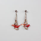 Vintage Bird Fetish Zuni Earrings