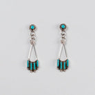 Zuni Needle Point Turquoise Drops